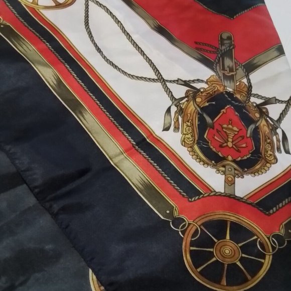 Matinto Silk Scarf Square Made In Italy Sk3 - Picture 6 of 9